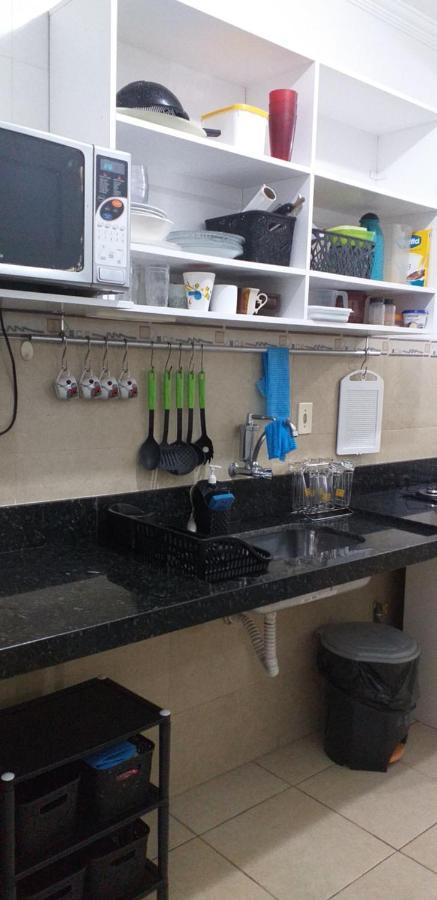 Apartamento No Canto Do Forte, Wi-Fi, Estacionamento Gratuito E Churrasqueira Praia Grande  Bagian luar foto