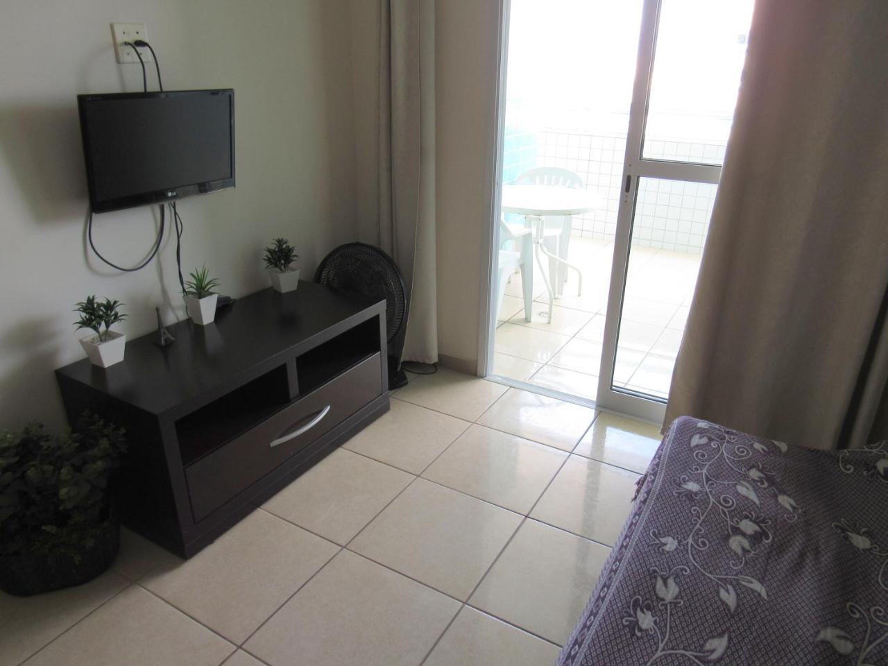 Apartamento No Canto Do Forte, Wi-Fi, Estacionamento Gratuito E Churrasqueira Praia Grande  Bagian luar foto