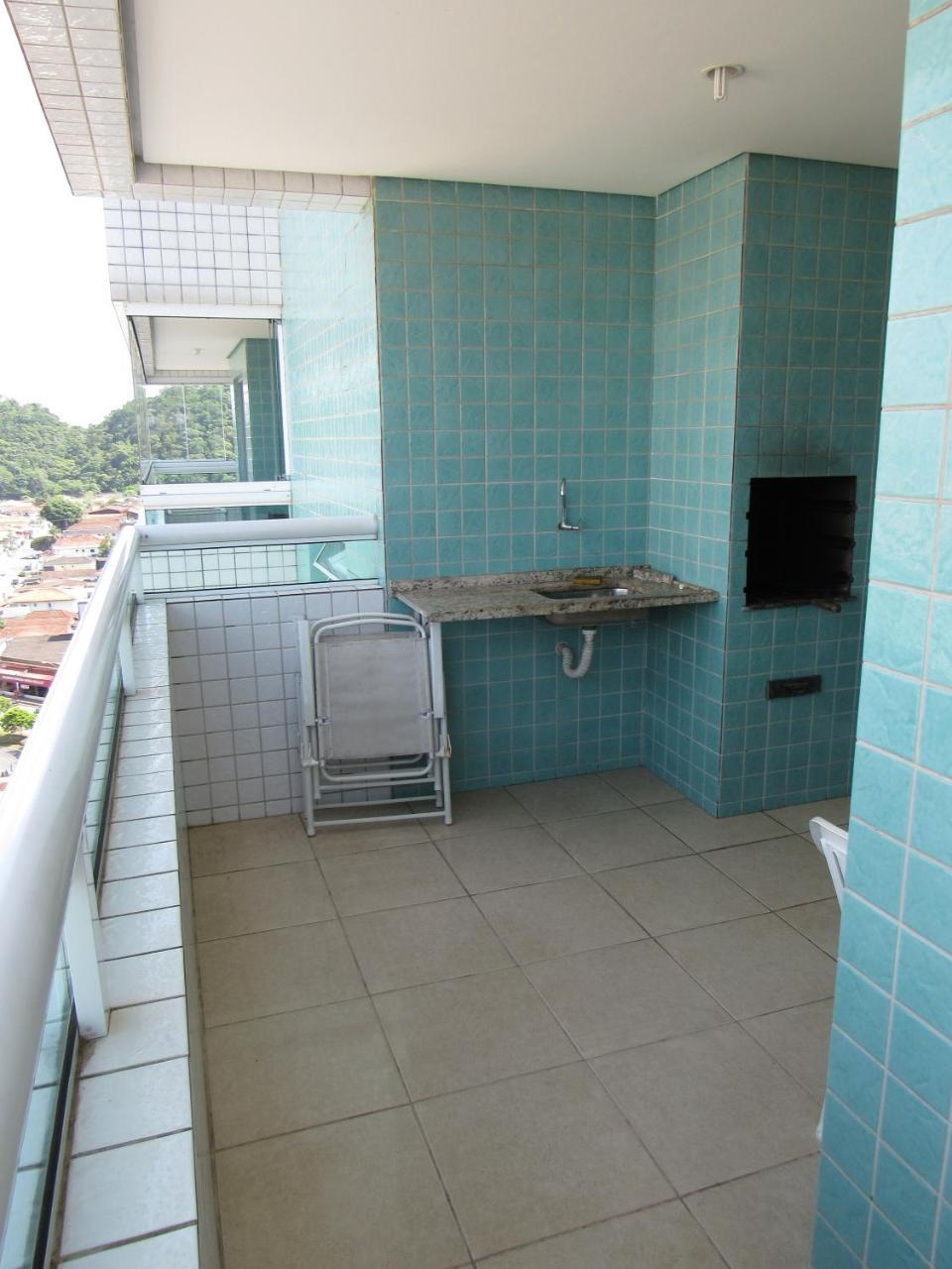 Apartamento No Canto Do Forte, Wi-Fi, Estacionamento Gratuito E Churrasqueira Praia Grande  Bagian luar foto