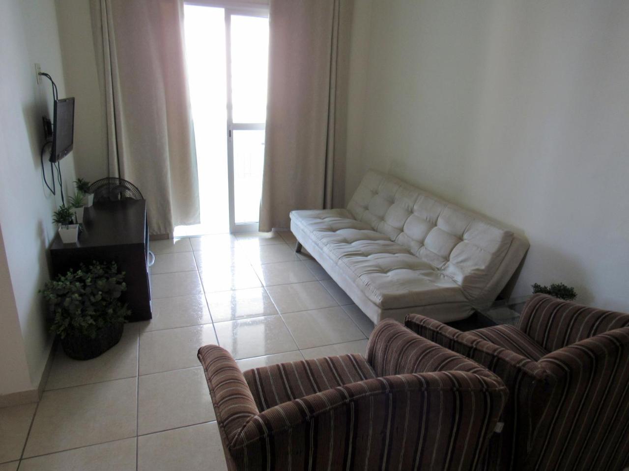 Apartamento No Canto Do Forte, Wi-Fi, Estacionamento Gratuito E Churrasqueira Praia Grande  Bagian luar foto
